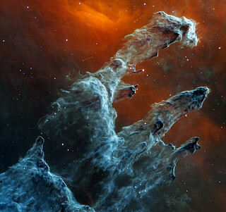 Webb’s Instruments Showcase the Pillars of Creation (MIRI)