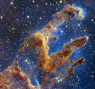 Webb’s Instruments Showcase the Pillars of Creation (NIRCam)