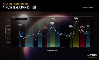 WASP-39 b Atmospheric Composition (NIRSpec PRISM)